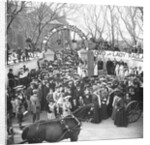 Foundation Stone Laying of the Cross Shelter and Lych Gate, Kirk Michael, Isle of Man by George Bellett Cowen